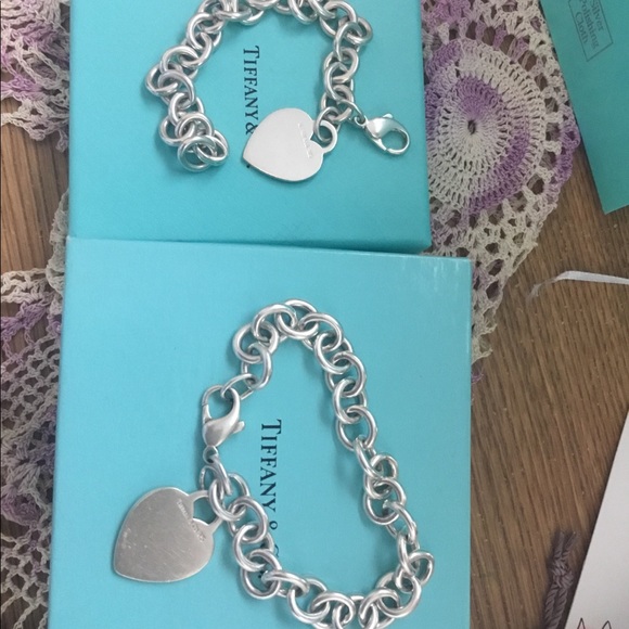 *RESERVED*Tiffany & Co Heart Tag Bracelet - Picture 5 of 5